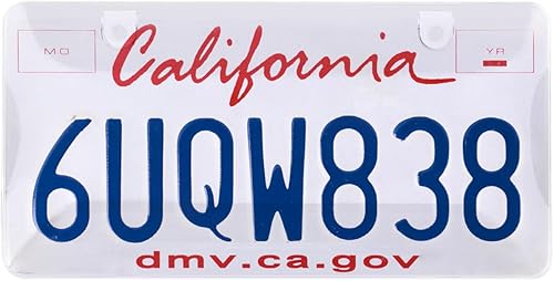 Miniatura 6 de BLVD-LPF OBEY YOUR LUXURY Protectores de matrícula de automóvil, 1 paquete de fundas universales con diseño de burbujas transparentes, cubiertas de