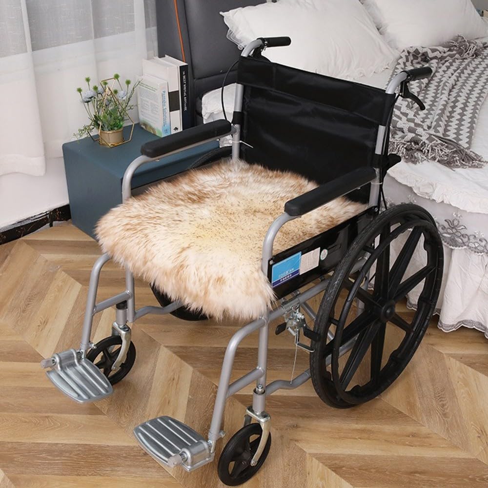 Cojín para Silla de Ruedas, Cojín Antiescaras para Silla de Ruedas, Cojín de Silla de Oficina, Accesorios Portátiles para Silla de Ruedas para Oficina, Hogar, Comedor, Silla