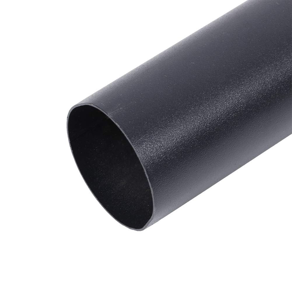 Poste de Luz de Pared de 50 Cm Soporte de Lámpara de Poste de Luz de Pared para Exteriores Negro Soporte de Soporte de Palo, Brazo de Montaje de Extensión de Luz de Calle Solar
