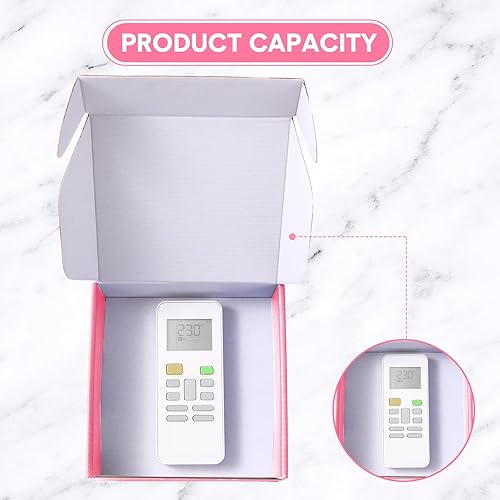 Miniatura 10 de Paquete de 100 cajas de envío de 6 x 6 x 2 pulgadas, cajas de cartón corrugado pequeñas, cajas de correo corrugado, cajas móviles reutilizables para