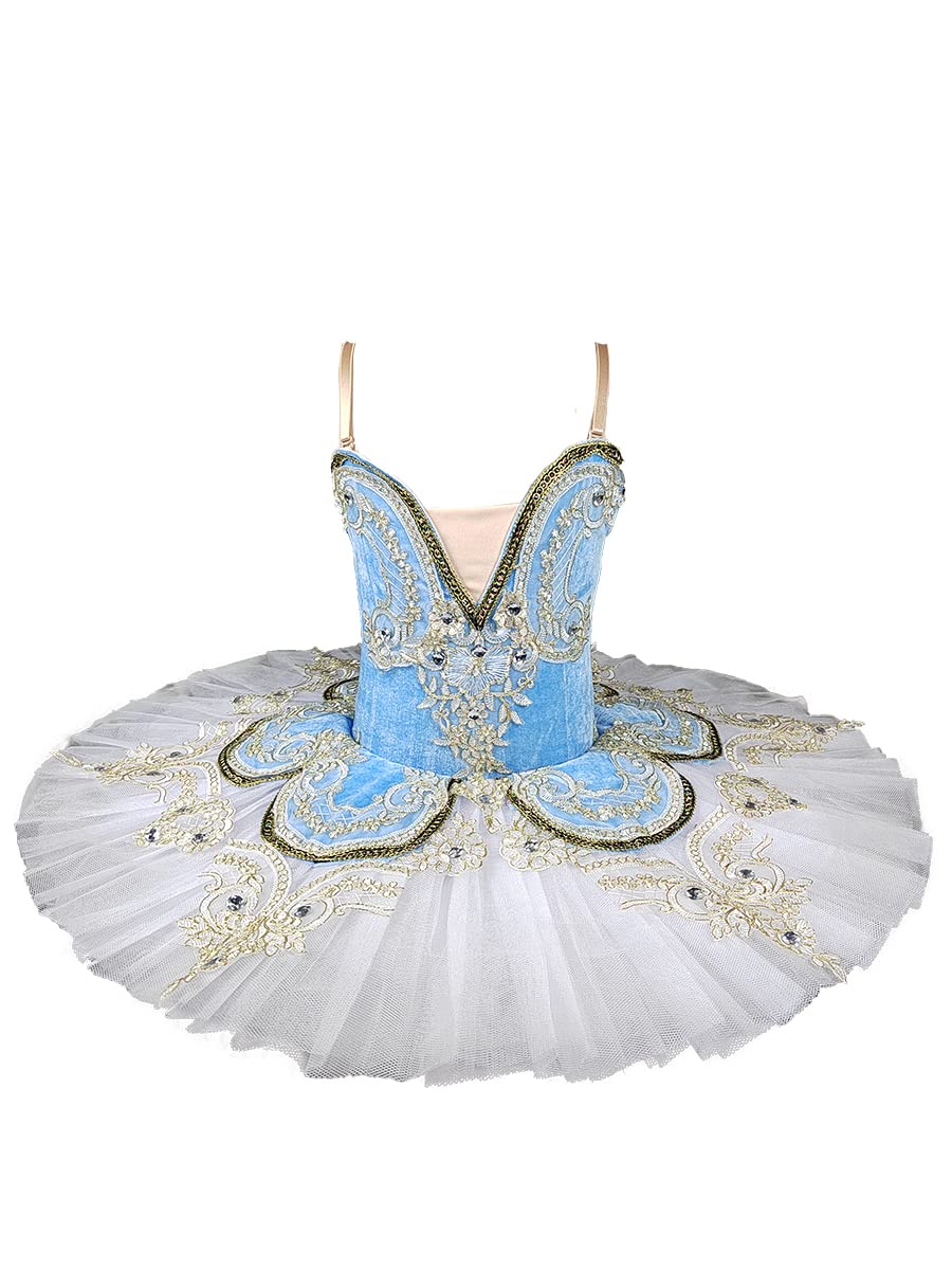 MTPLOP Swan Lake Performance Costume Ballet Dress White Sarong Competition Tutu Kids Adult Ballet Puffy Skirt