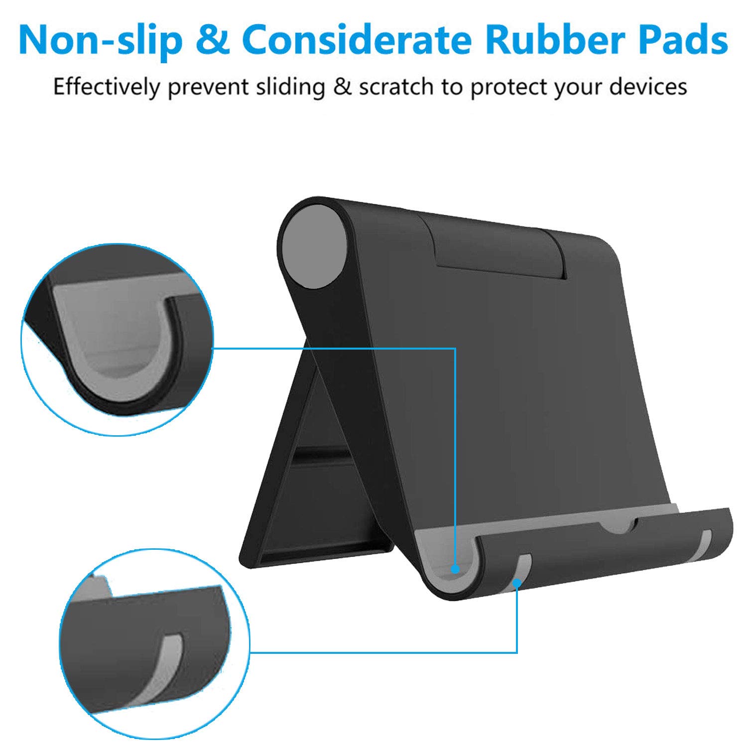 VOVIGGOL Support Téléphone Bureau Porte Smartphone Table