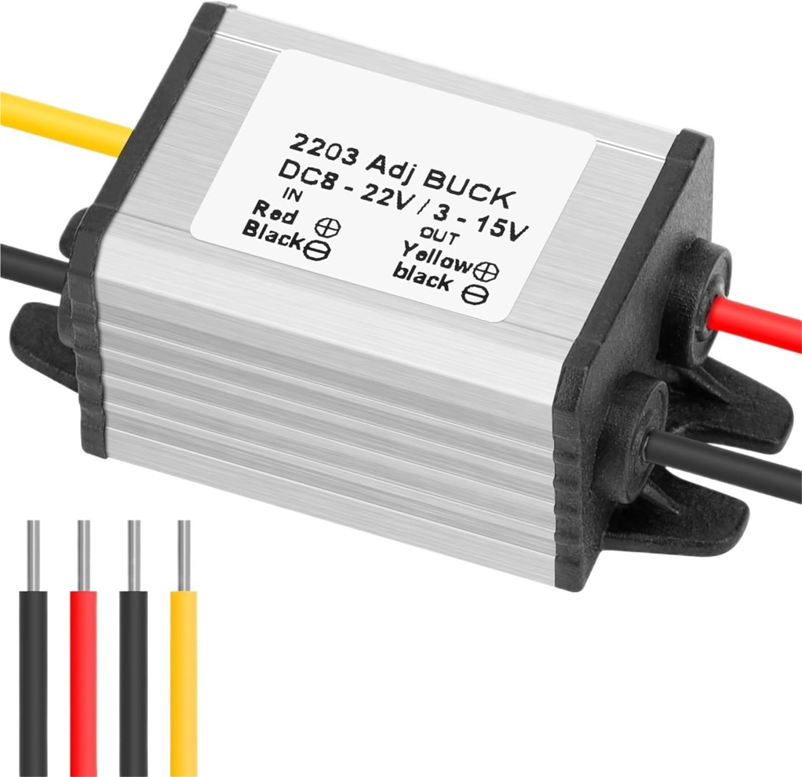ZDVHOMCB 1pcs DC 8-35V to DC 3-15V Buck Converter DC18V20V24V to DC 12V 3A Step Down Converter Voltage Regulator Power Supply Buck