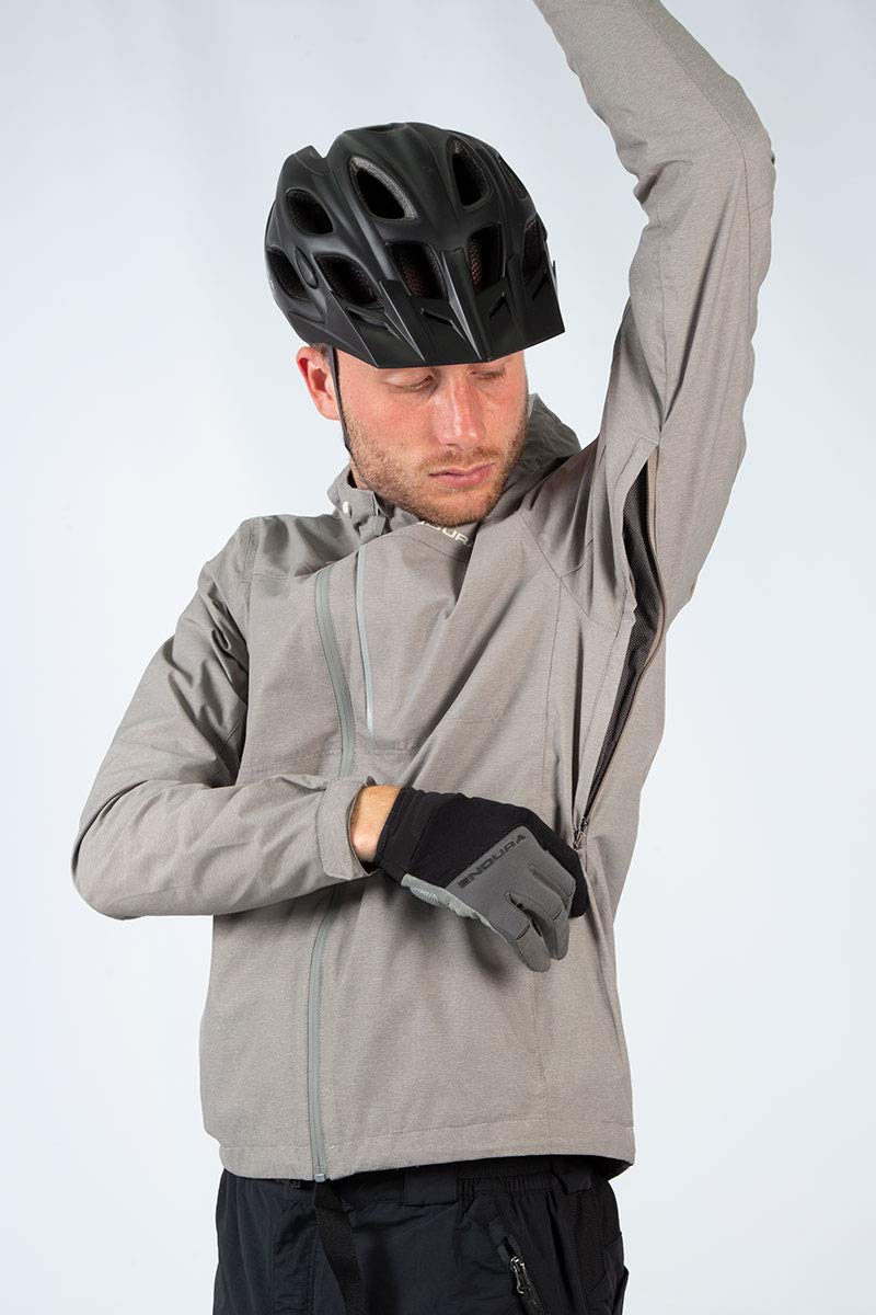 ENDURA Hummvee Mountain Cycling Waterproof Hooded Jacket Giacca Uomo
