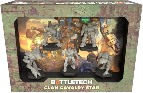Catalyst Game Labs BattleTech Clan Cavalry Star - Strategy Board Game - for 2+ Players and Ages 14+