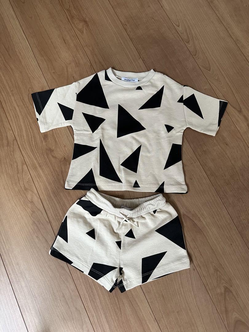 Anotherfox セットアップ Another fox パイル地 3-4Y セットアップ