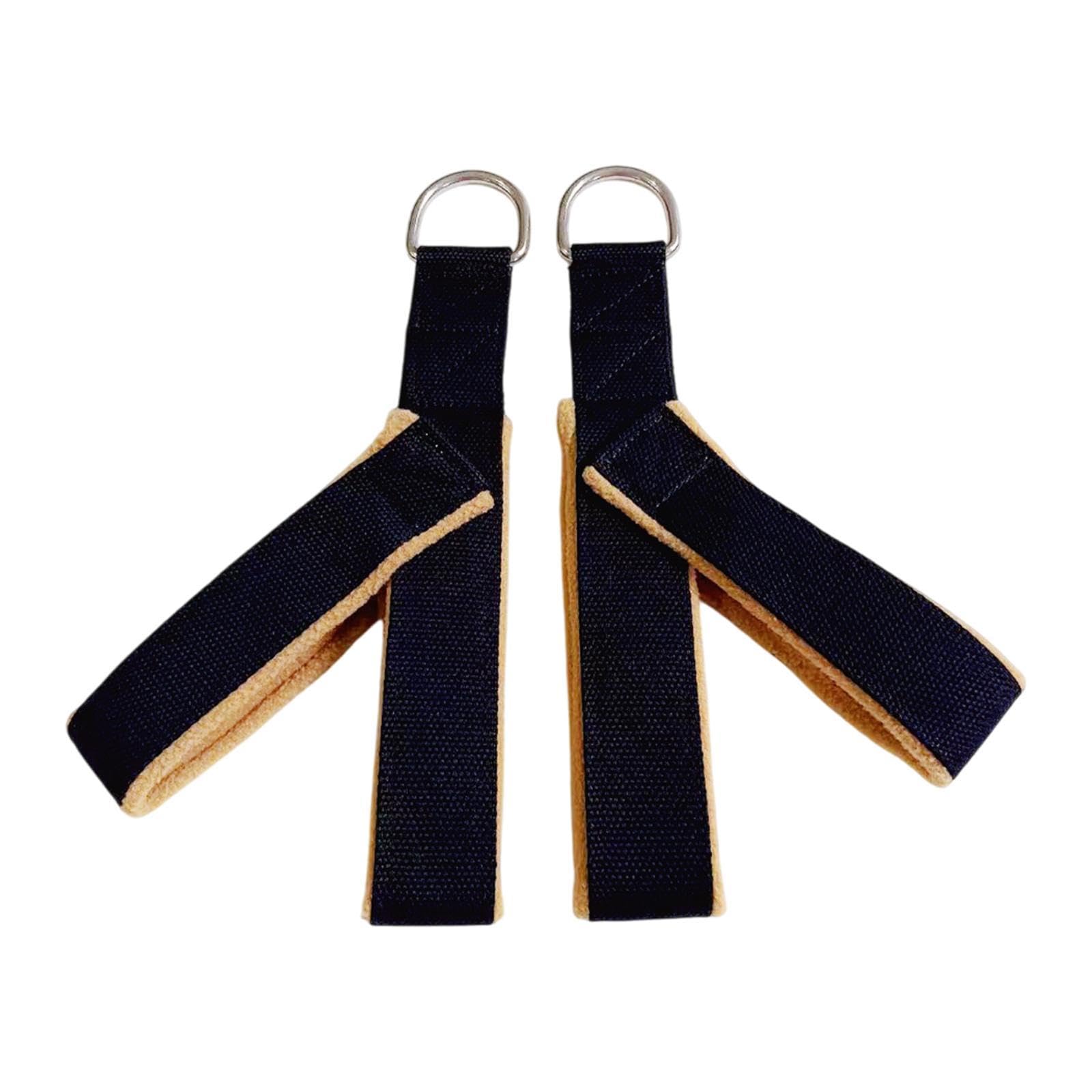 2 Pezzi Banda Esercizio Y Cinghia Cotone Acciaio Accessori Fitness Resistenza Stretching per Allenamento Casa per Donna Uomo