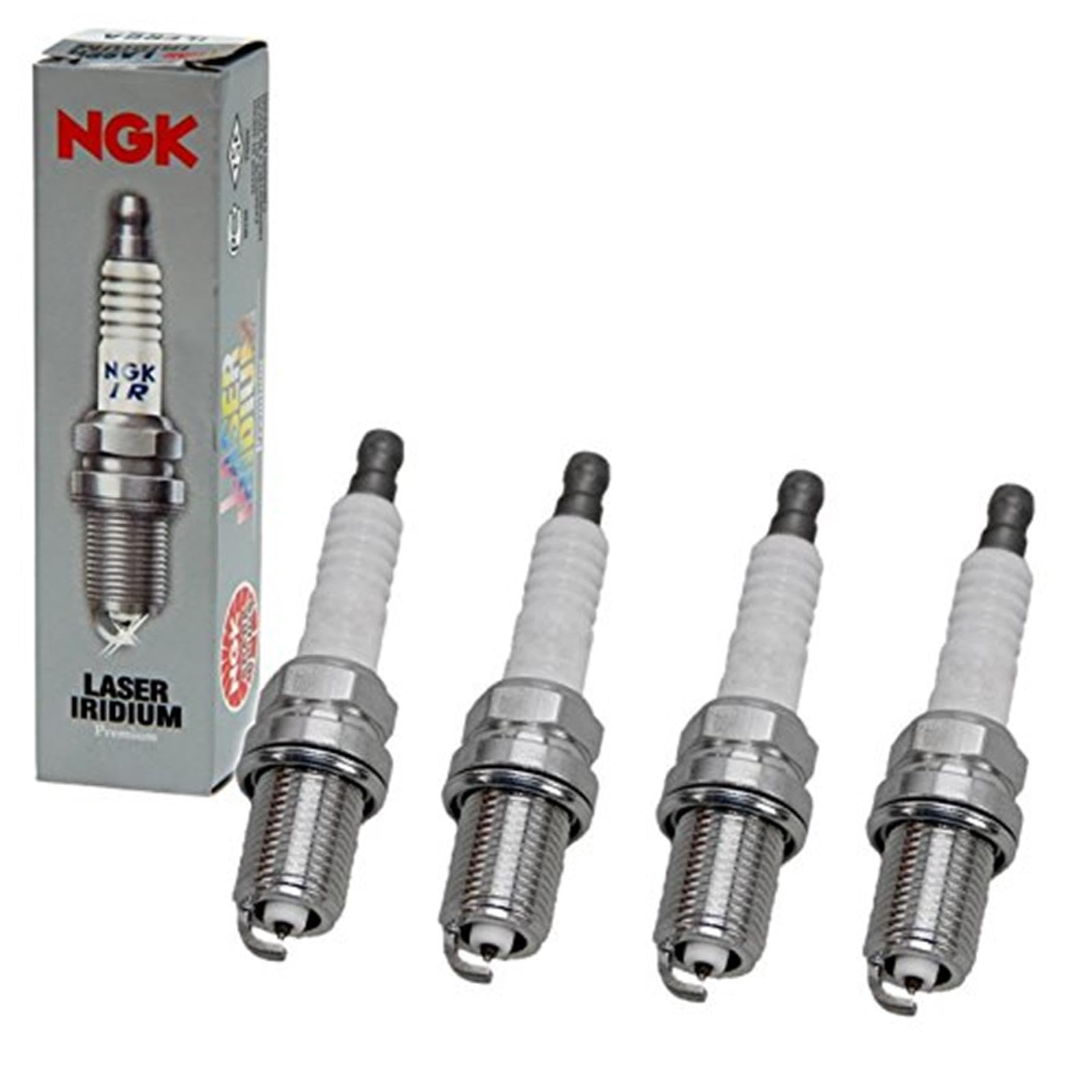 4x NGK Zündkerzen | 4x PFR6Q, 6458 für A3 A4 A6 TT Leon Golf 4 Bora Passat Polo
