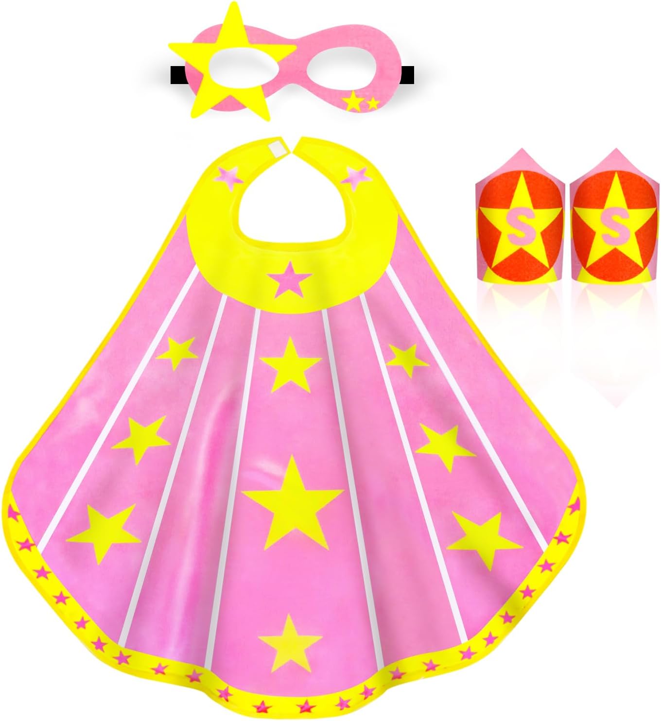 Superhero-Capes for Kids Super Hero Costume as Girls-Boys Dress-Up