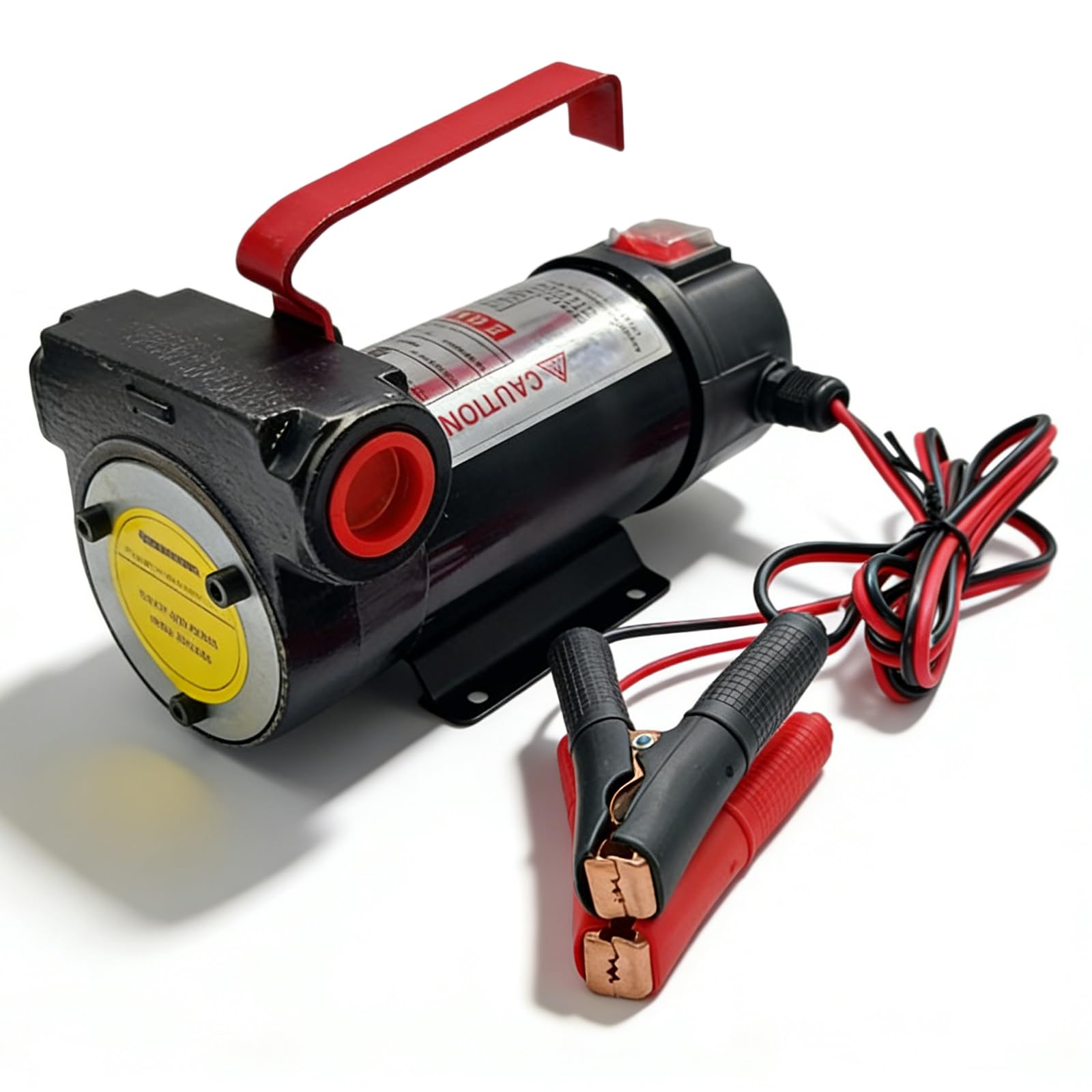PORFOYO Pompa diesel, 12 V, 200 W, pompa di aspirazione dell'olio, pompa di travaso elettrica, 45 l/min, pompa di aspirazione, pompa dell'olio combustibile, pompa di ricambio dell'olio, per cherosene