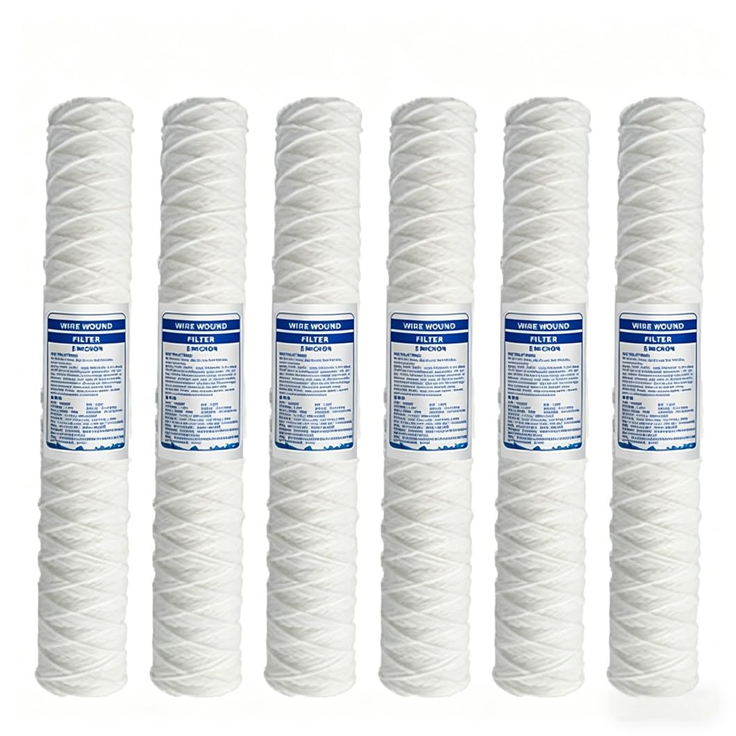Cartouche filtrante eau 20 pouces idéale pour purifier l'eau de toute la famille
