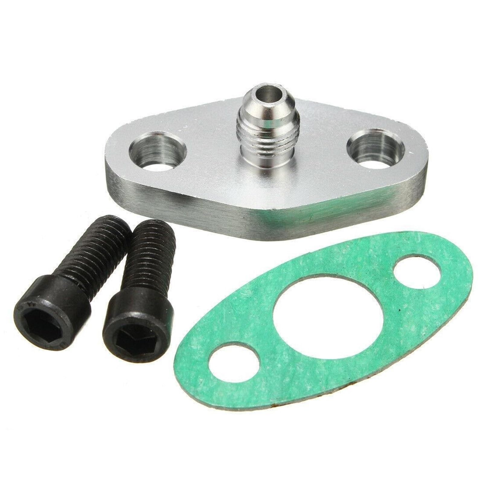 Hagdfdnv One Color Fit For T3 T4 T04e Gt40r Gt42 Gt42r Gt42rs Turbo Oil Feed Line Inlet Flange Gasket 4An 4 An Fitting Adapter Rear Window Regulator