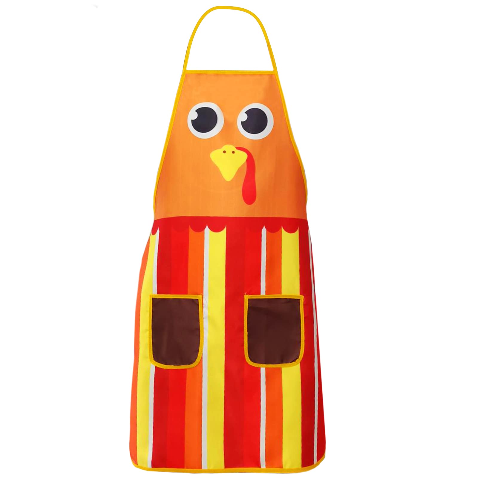 chiazllta Fall Turkey Apron With Two Front Pockets ...