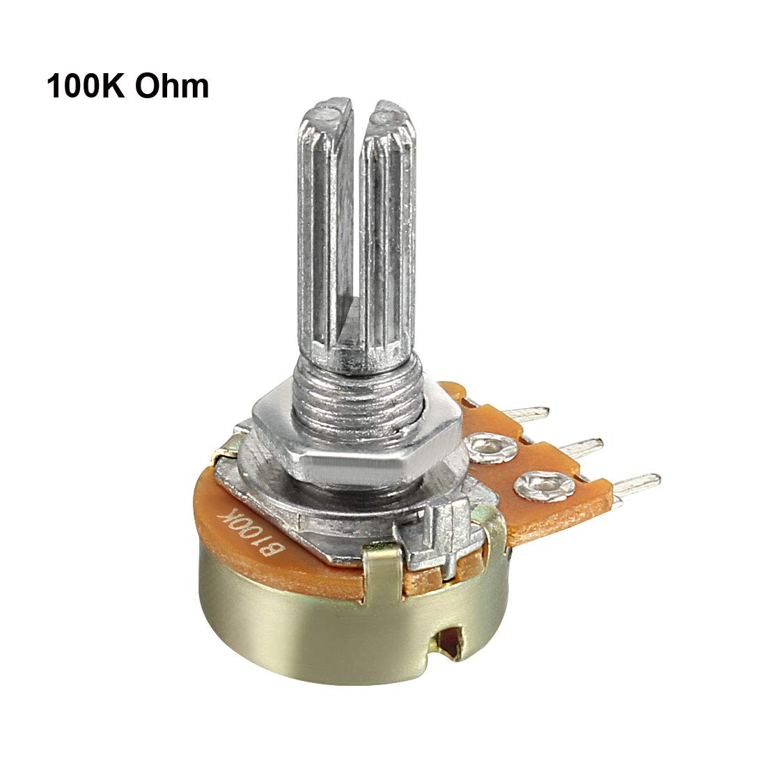 5x Drehpotentiometer 100 KOhm Linear, Mono, Lötösen – SR PASSIVES PIMO100K