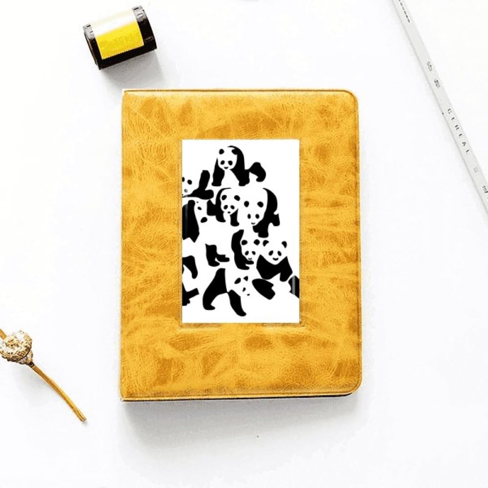 no/no Panda Mountain Cluster Art Deco Fashion Photo Album Family Wedding Picture 4x6