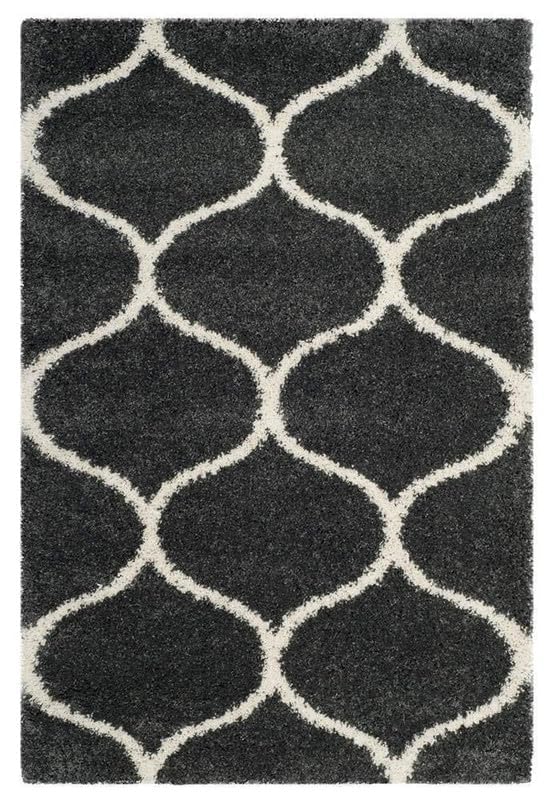 Image of F & B Rugs Luxurious Luck high Density Thick & Soft Shaggy Carpet Microfiber 2 Inch Pile Height 5 x 8 feet
