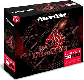 PowerColor AMD Radeon RX 550 2GB GDDR5 Low Profile Graphics Card - 1071MHz Boost for Office PCs & HTPCs