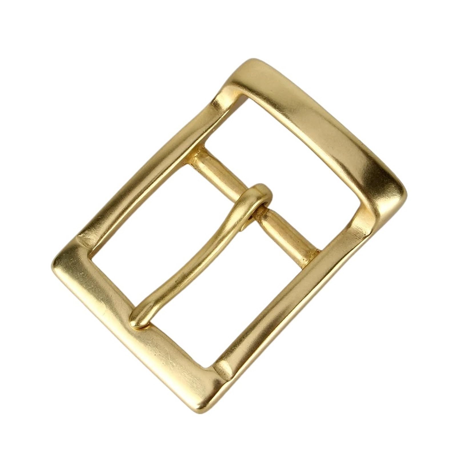 12 pcs Solid Brass 40mm Belt Buckle para Cinturones | Men's Waistband Head Single Pin Buckle For Leather Craft Belt Parts Webbing DIY Leather