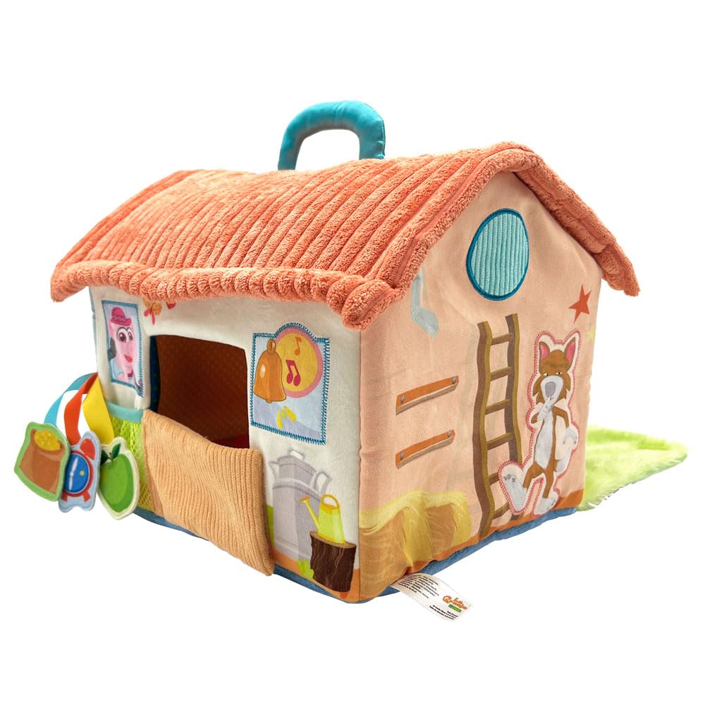 BANDAI La Granja De Zenón Primera Musicale, divertente ed educativa, fattoria interattiva, multicolore, AR85000