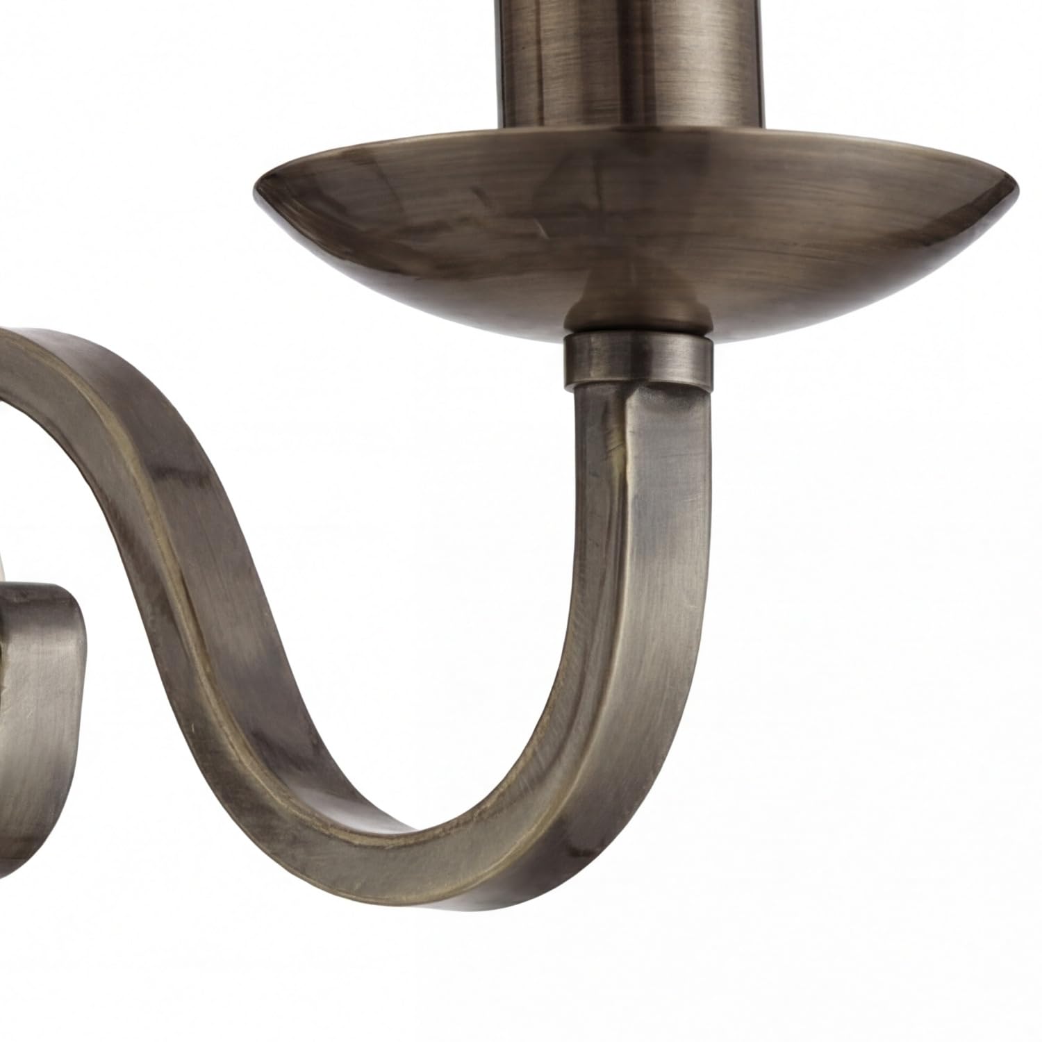 Licht-Erlebnisse Rustikale Wandleuchte in Gold Antik 2xE14 bis zu 60 Watt 230V aus Metall Schlafzimmer Wohnzimmer Esszimmer Lampe Leuchten innen