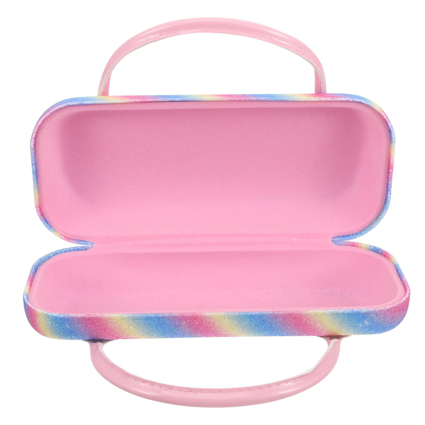 Brillen Korb Sonnenbrille in Herzform klare Gläser Kordelzug Anzeige Halter Spule Auge Fall handtasche kinderhandtasche federmape stifteetui pencil case Geldbörse Stoff