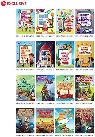 Mighty Raju 16 Books Combo Pack- Exclusive