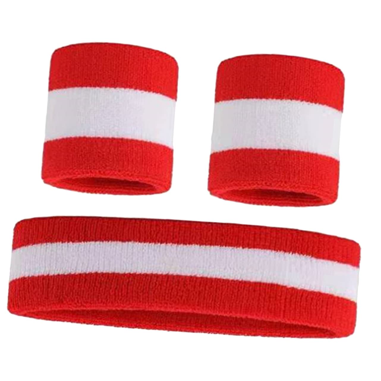 HANABASS Braccialetto per fascia sportiva attrezzatura sport bandana fasce per il sudore da polso per le donne cinturini da polso da palestra per uomo Polsino sport da polso cotone