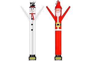 20 Ft Christmas Inflatable Tube Man Santa Claus Snowman Inflatable Dancer