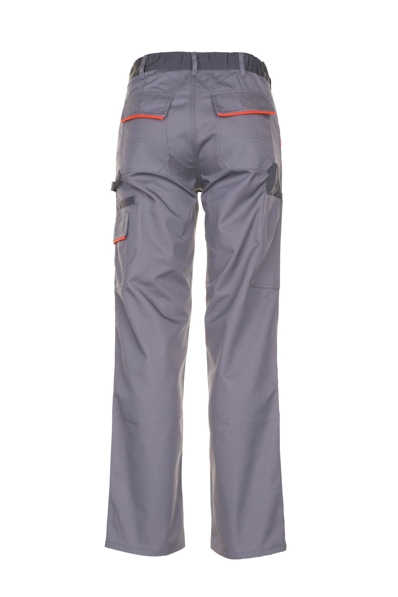 Planam Visline Pantaloni Da Lavoro Nero/Arancione, Grigio, 2420