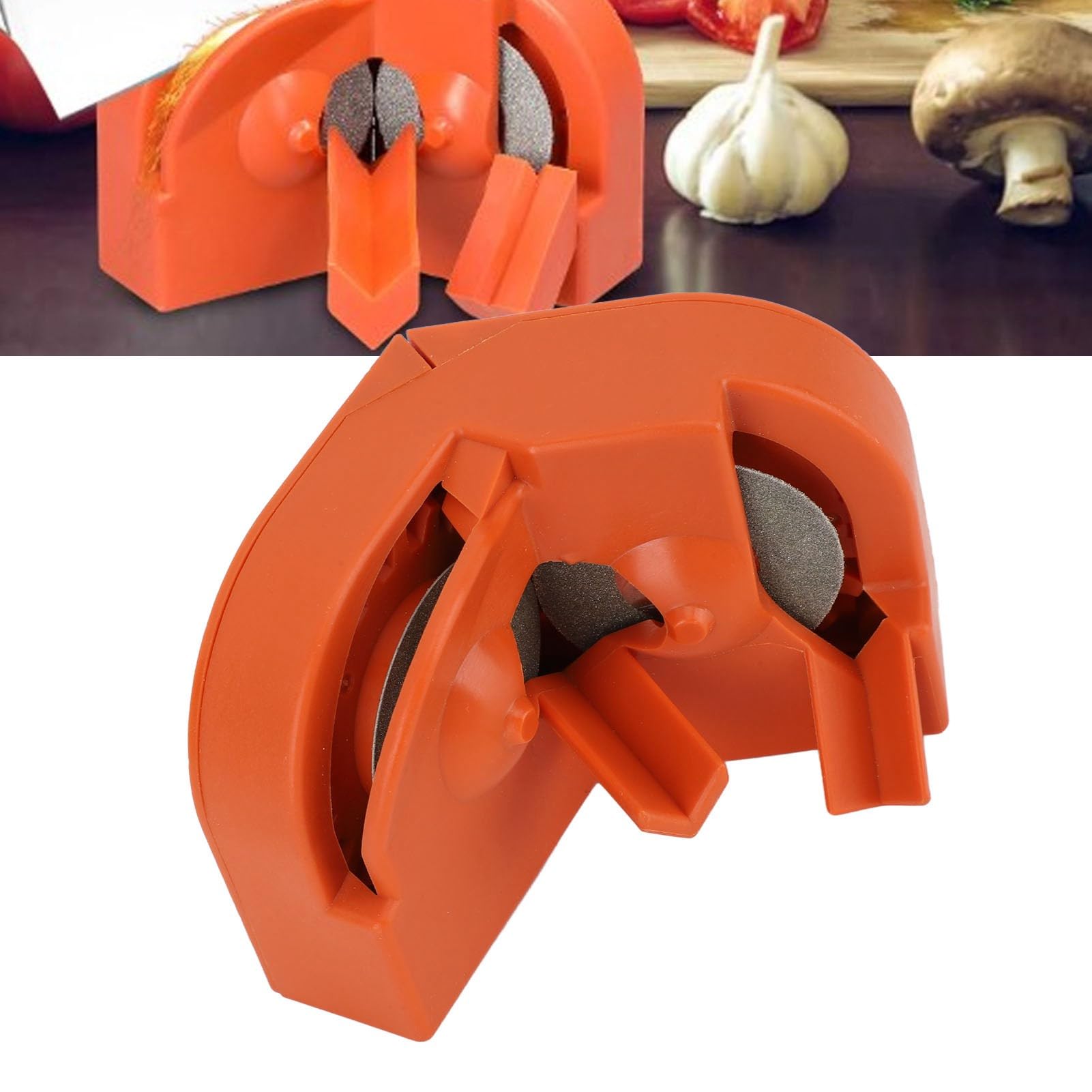 Affilatrice elettrica per punte da trapano per tutte le punte, smerigliatrice per trapano portatile multiuso, utensile per affilatura per acciaio temprato, carburo di torsione, arancione cobalto