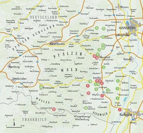 Ausflugsführer – Cafés und Ateliers in der Pfalz: Besondere Menschen und Orte laden ein – Pfalz und Pfälzerwald