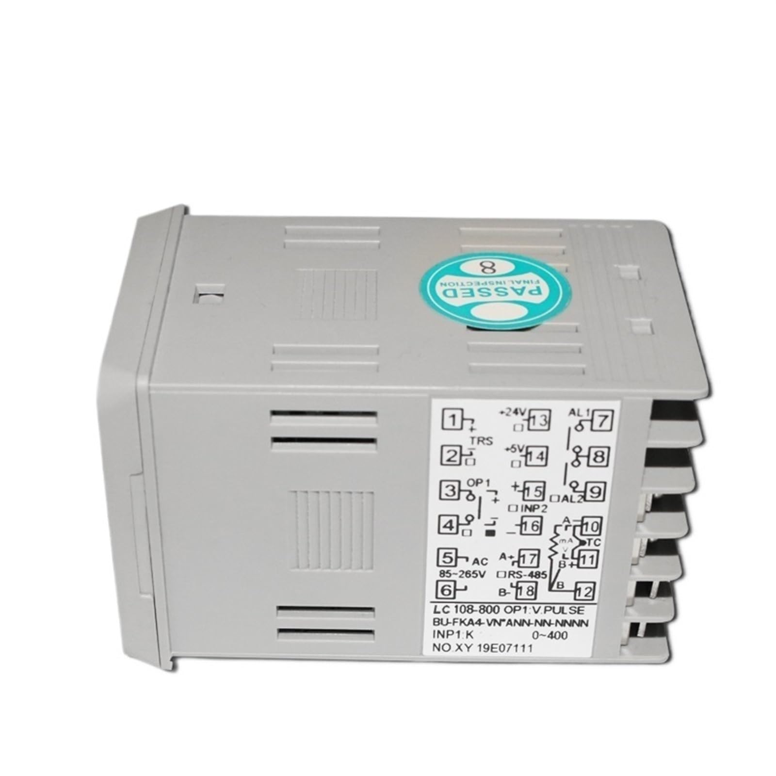 TC/RTD KEJ PT100 controlador de temperatura pid inteligente digital multientrada 48x48mm, salida SSR/relé/4-20mA/0-10V(SSR Output 2alarms)