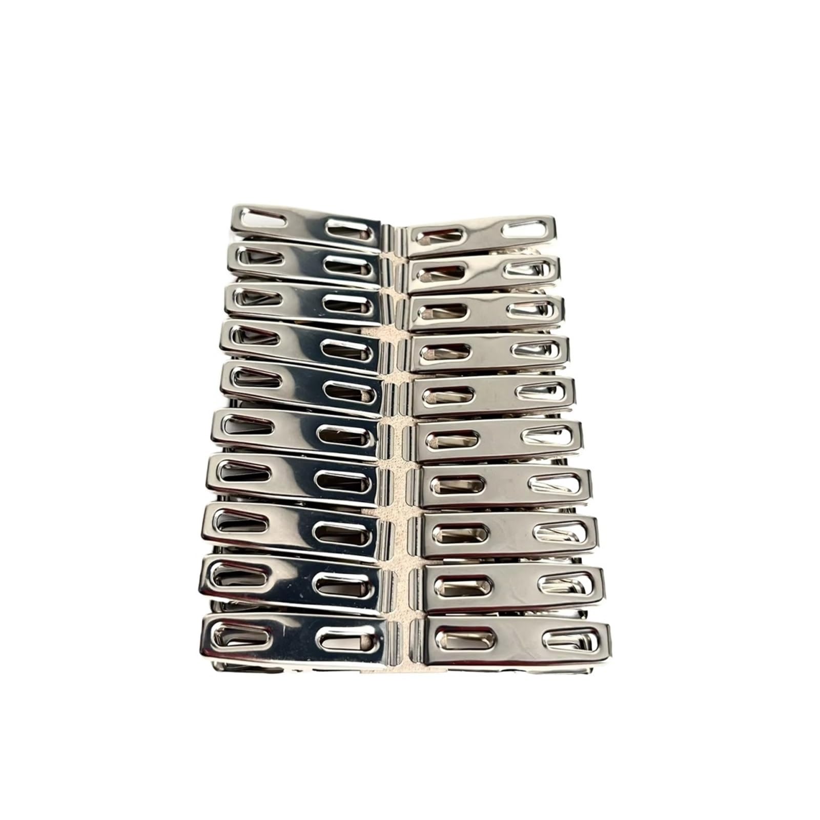 Clothes Pegs 60pcs Stainless Steel Clothespins, Binder Clips, Heavy Duty Clothes Pins, Metal Clip Set, Metal Clothes Clips For Clothes Sock
