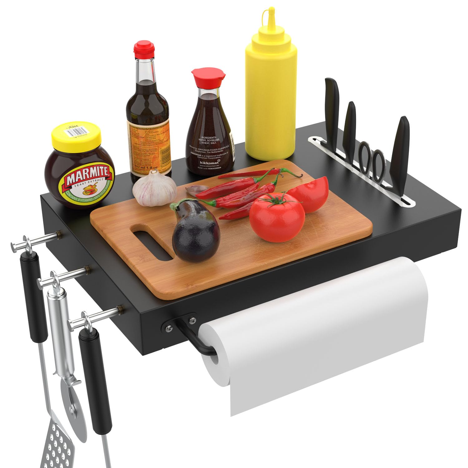 Pellet Grill Universal Grill Side Shelf Fits Pit Boss, Traeger