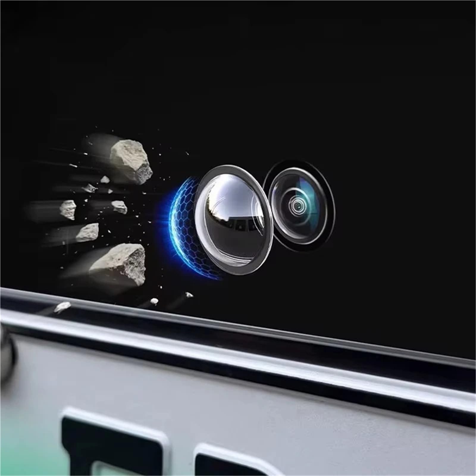 Copri Specchietto Retrovisore Auto Car Camera Protector Anti | 2PCS Universal Car Camera Lens Protector Anti Scratch Waterproof Car Rear View
