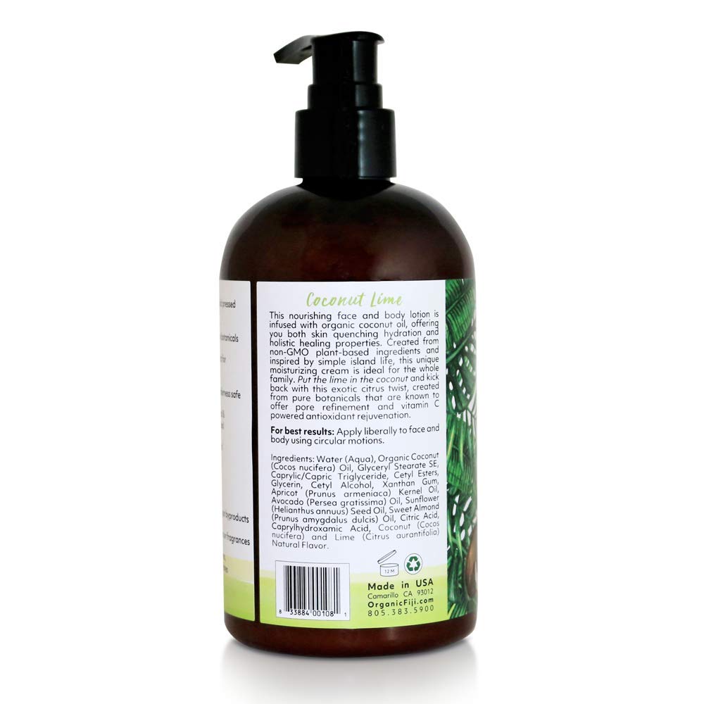 Amazon.com : Coco Fiji Face & Body Lotion Infused With Coconut Oil