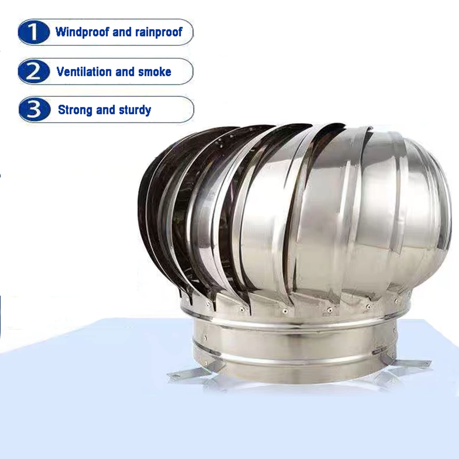 Waterdichte Turbine Ventilator Cover, Roterende Schoorsteen Cowl, Ventilatie Schoorsteen Cowl, Waterdicht Turbine Ventilator Cover, Rotary Turbine