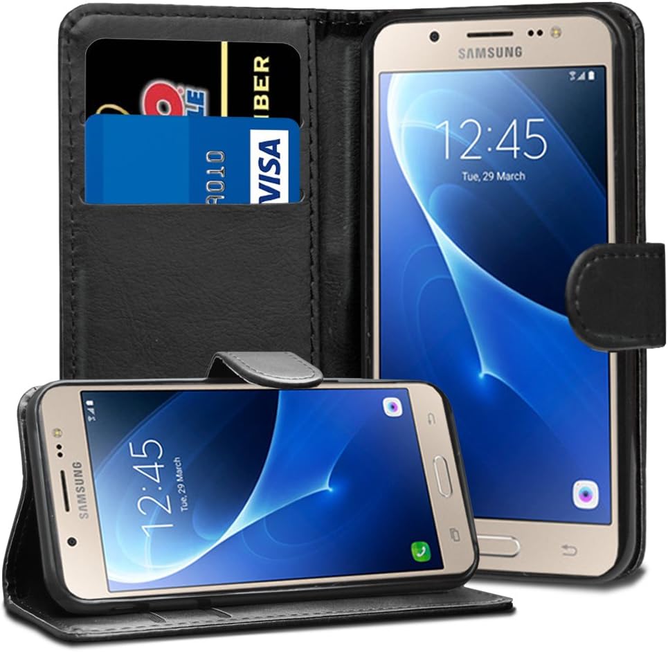 Jonlineuk Samsung Galaxy J5 2016 Case, [Card Holder] Magnetic Luxury PU Wallet Cover - Premium Flip Leather Case For Samsung Galaxy J5 2016