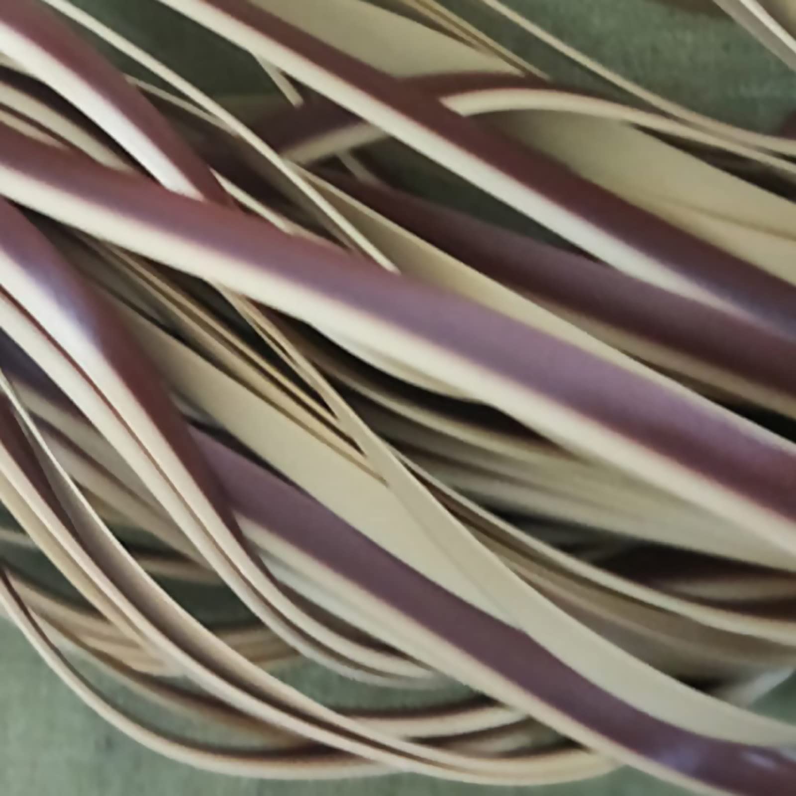 NURUGURE Plastic Rattan Wicker, PE Rattan Wicker Repair Material 5mm 500g Weaving Strip for DIY Chair Table Furniture