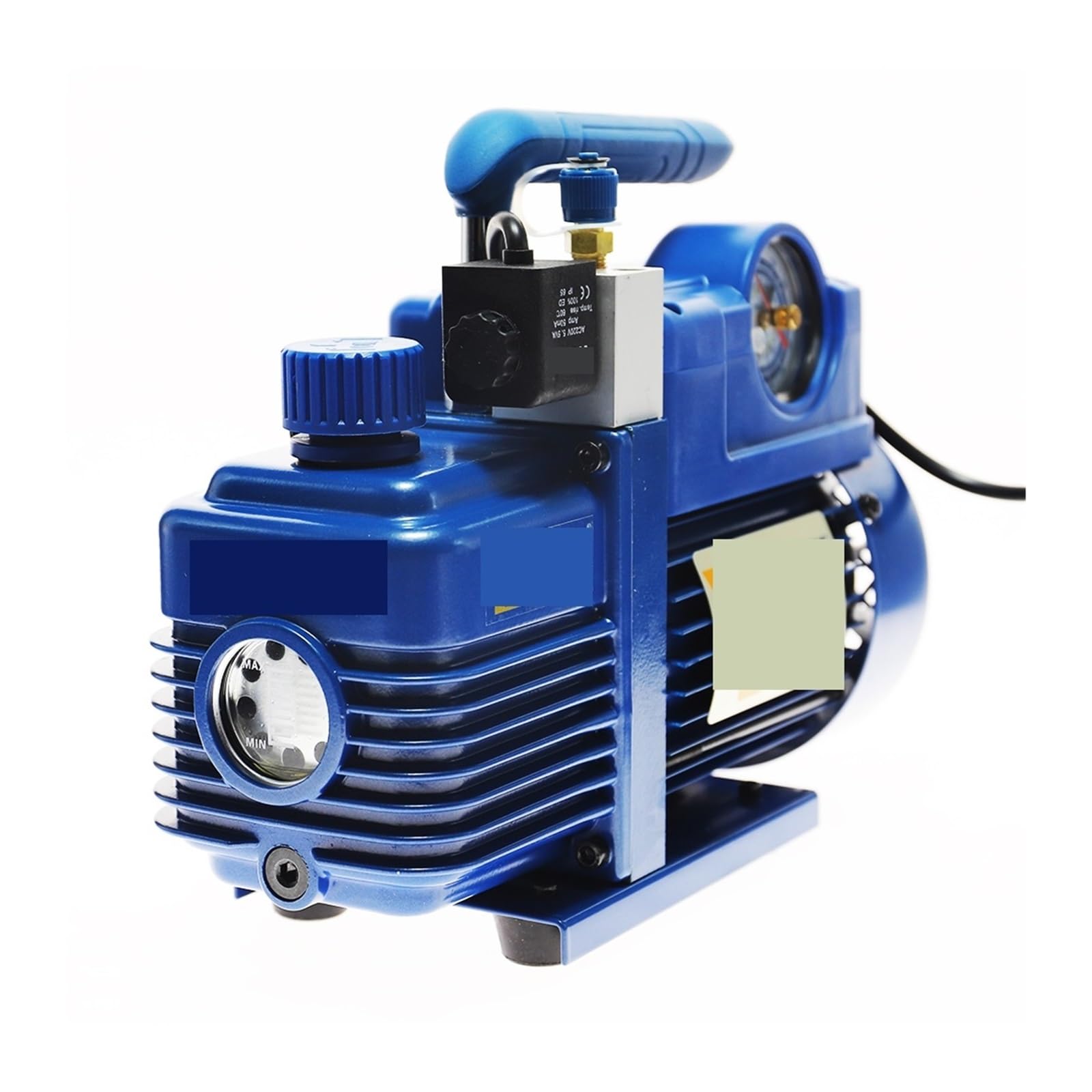 Pompa a vuoto, V-i240SV Refrigerante Pompa A Vuoto Con Manometro for Condizionatore D'aria R410A R407c R134a R12 R22 4CFM