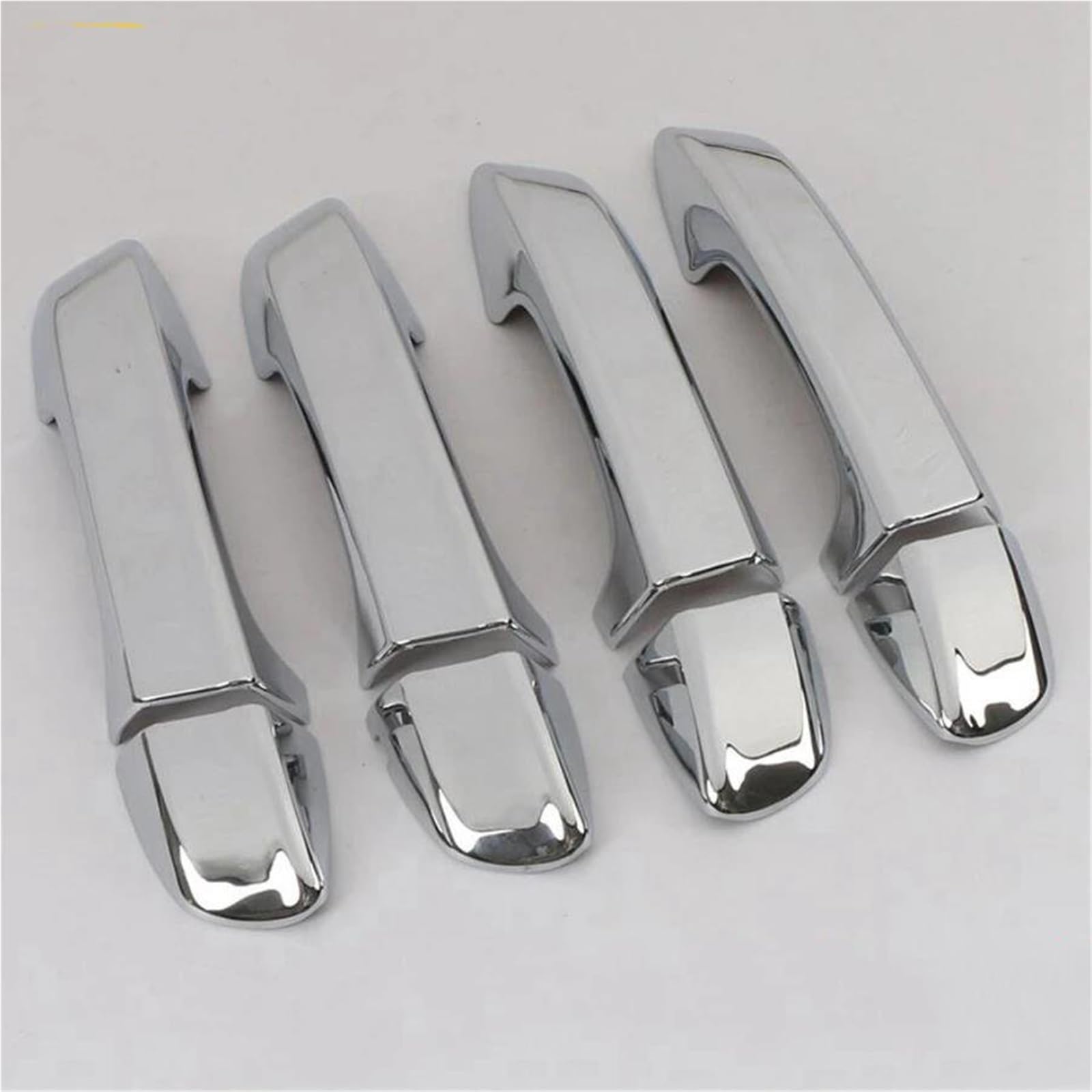 NMJLQW Car Accessories Door Handle Trim ABS Exterior Strip Cover Decorative for Polo 2019-2023