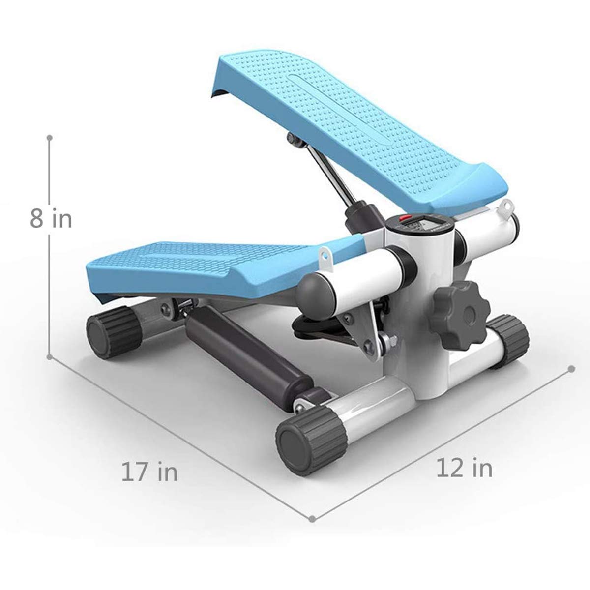 Mini Stepper Fitness Cardio Exercise Trainer Macchina Portatile Stepper per torcere Le Scale con Monitor LCD per Principianti e Professionisti
