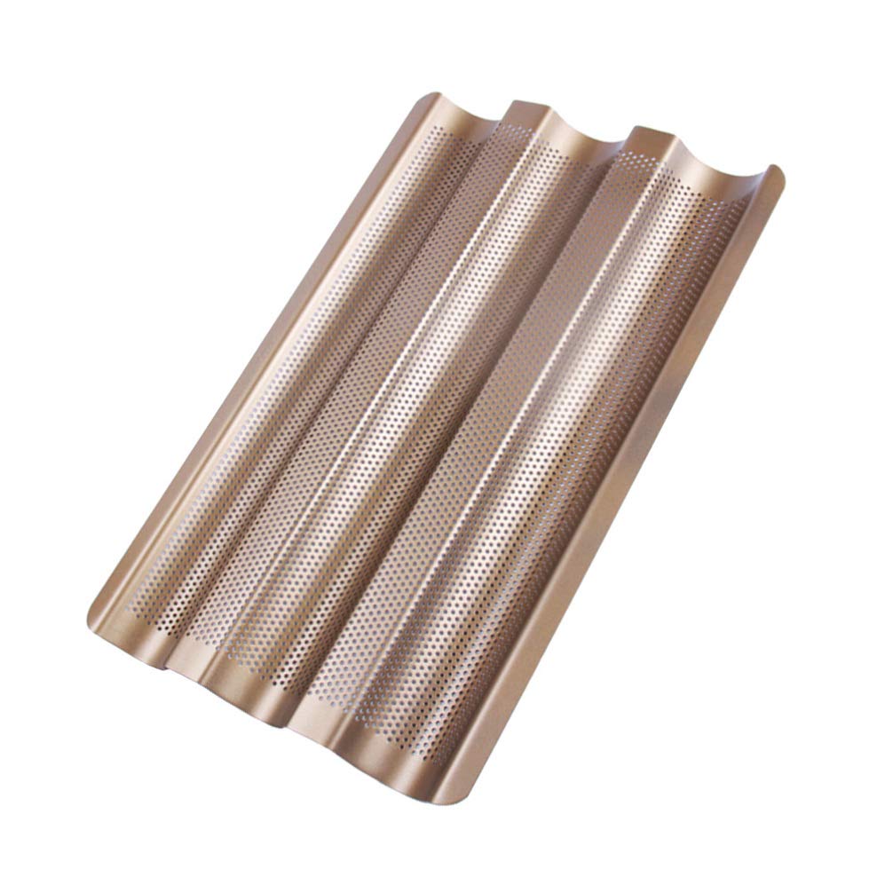 Bestonzon Baking Tray French Bread Nonstick Baguette Baking Pans