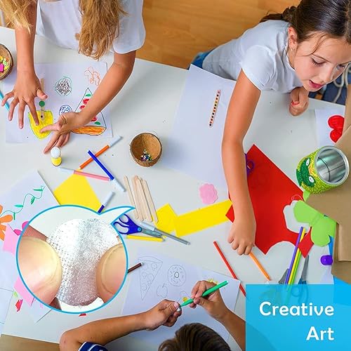 Miniatura 7 de Puntos autoadhesivos, 500 unidades (250 pares de juegos) 0.59 pulgadas de diámetro, puntos autoadhesivos fuertes para el aula, monedas adhesivas de