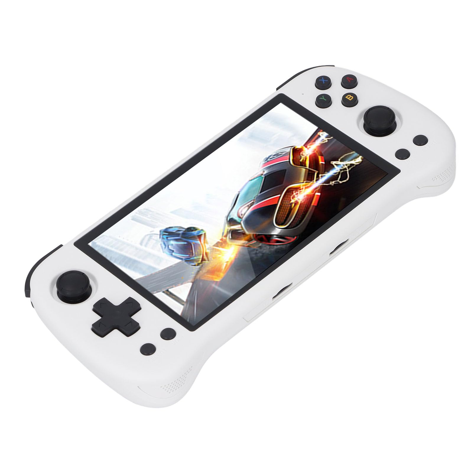 X55 Handheld-Spielekonsole, 5,5-Zoll-IPS-Bildschirm, Retro-Handheld-Spielekonsole, Unterstützt Mehr Als 30 Simulatoren, Tragbarer Game-Player für Kinder (16G und 128G)