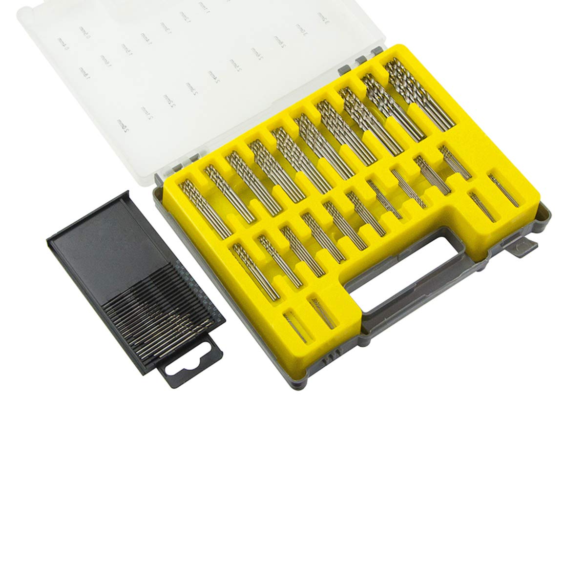 KATUR Mini Impact Drill Bit 150 Pieces 0.4mm3.2 HSS Micro Precision