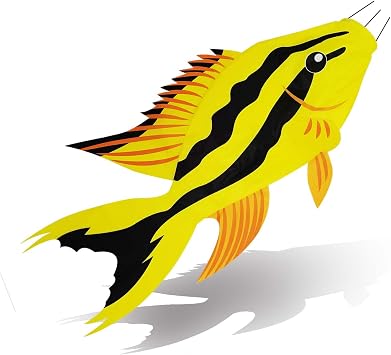 Fish Windsock - Heavy Duty Outdoor Wind Sock for Gardens, Patios, and Decks
