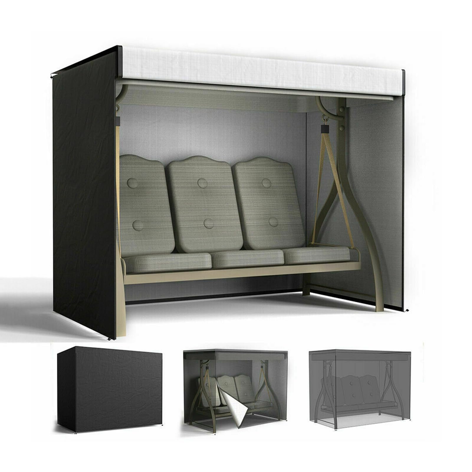 Housse de protection pour hamac 3 places bâche indéchirable et imperméable