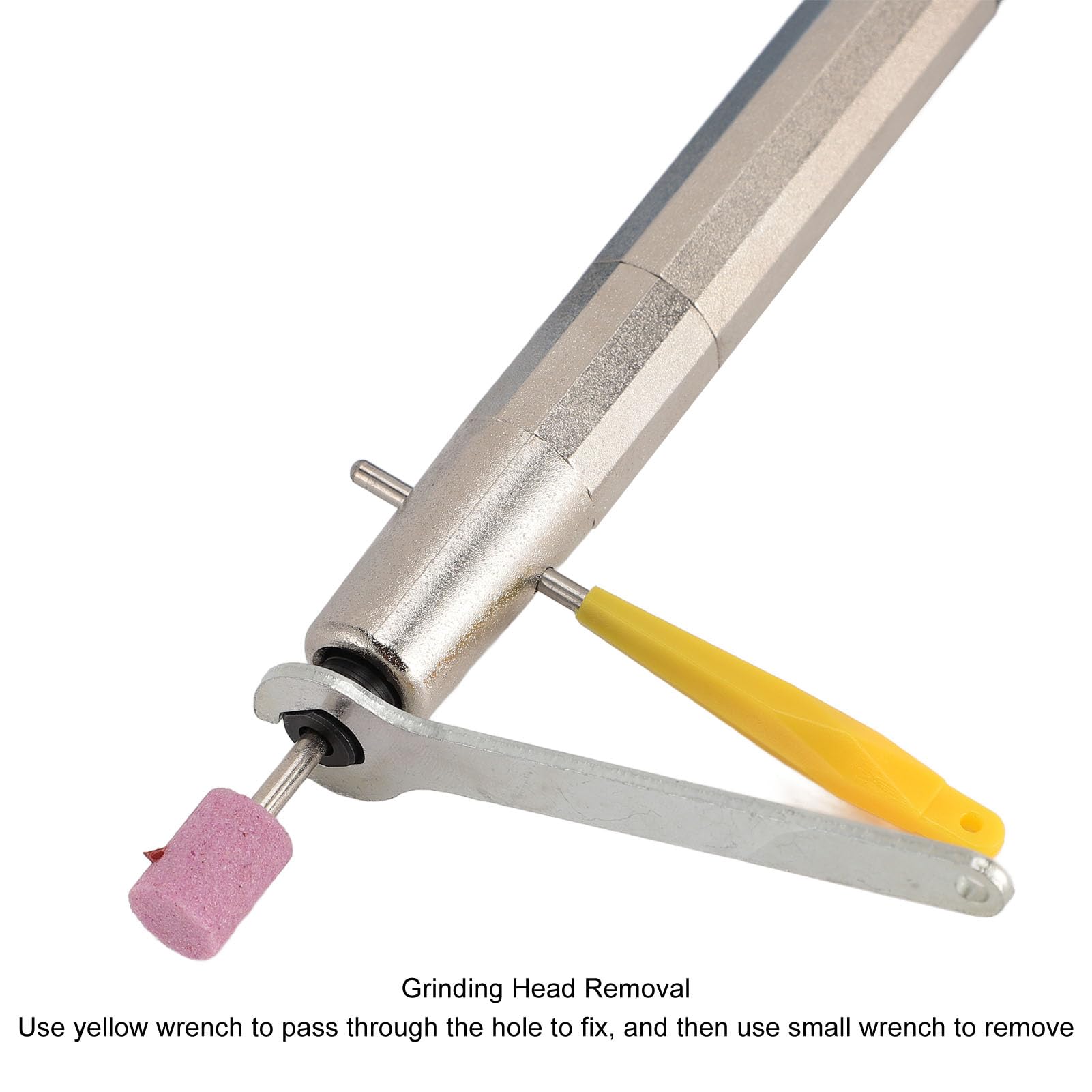 Kit di smerigliatrice a mazza a matita per aria micro pneumatica, penna incisione di scriba pneumatica con M3 Chuck - kit incisore smerigliatrice dieta 65000 giri/min per