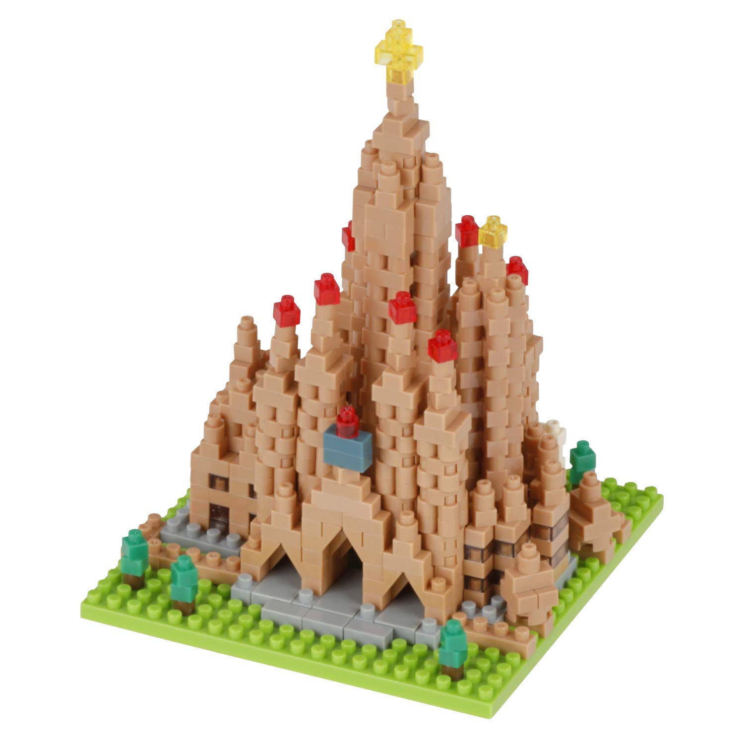 nanoblock - Sagrada Familia [World Famous Buildings], Kit di costruzione serie vista per vedere